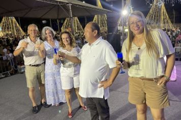 Foto - Réveillon com a Banda Origins e fogos de artifícios sem estampido marcaram a virada do ano em Cajati