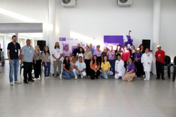 Foto - CREAS REALIZA CAMPANHA JUNHO VIOLETA EM CAJATI