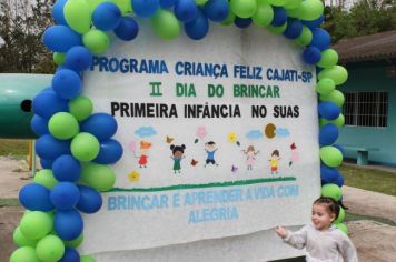 Foto - PROGRAMA CRIANÇA FELIZ REALIZA O “2º DIA DO BRINCAR” NO ADC DO VALE 