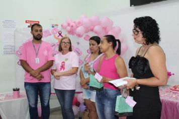 Foto - Campanha Outubro Rosa nas Unidades de Saúde no Município