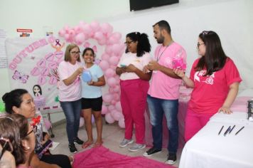 Foto - Campanha Outubro Rosa nas Unidades de Saúde no Município