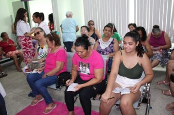 Foto - Campanha Outubro Rosa nas Unidades de Saúde no Município