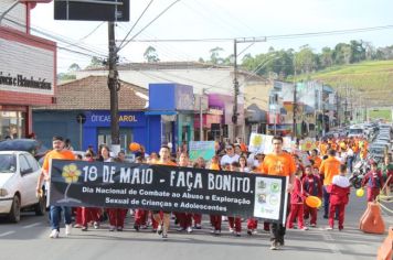 Foto - CAMINHADA FAÇA BONITO EM ALUSÃO AO 18 DE MAIO - DIA NACIONAL DE COMBATE AO ABUSO E À EXPLORAÇÃO SEXUAL