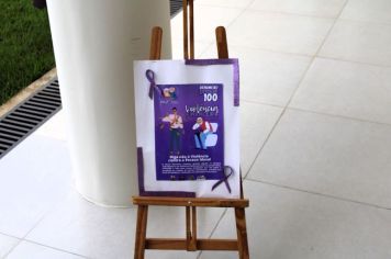 Foto - CREAS REALIZA CAMPANHA JUNHO VIOLETA EM CAJATI