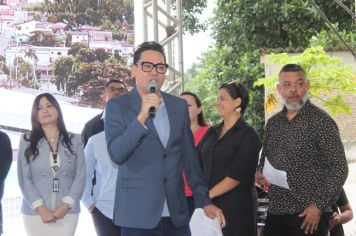 Foto - Inauguração do CRAS I - Centro de Referência de Assistência Social- Casa das Famílias  e do Serviço de Convivência e Fortalecimento de Vínculos-SFCV