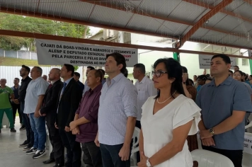 Foto - Prefeitura de Cajati inaugura CREAS, Conselho Tutelar, UBS Parafuso e Delegacia da Mulher e realiza a entrega do Selo de Qualidade de Turismo e mais 142 Títulos de Regularização Fundiária 
