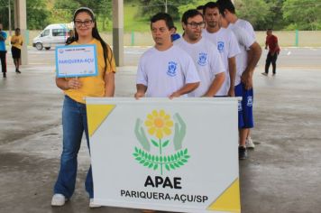 Foto - Torneio de Atletismo entres as APAES do Vale do Ribeira foi realizado no Centro de Eventos em Cajati