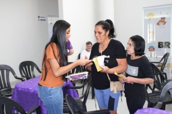 Foto - CREAS REALIZA CAMPANHA JUNHO VIOLETA EM CAJATI