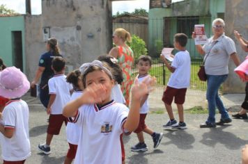 Foto - PASSEATA CONTRA A DENGUE- ESCOLA JARDIM ANA MARIA