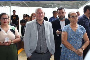 Foto - Inauguração do CRAS I - Centro de Referência de Assistência Social- Casa das Famílias  e do Serviço de Convivência e Fortalecimento de Vínculos-SFCV