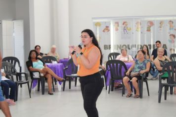 Foto - CREAS REALIZA CAMPANHA JUNHO VIOLETA EM CAJATI