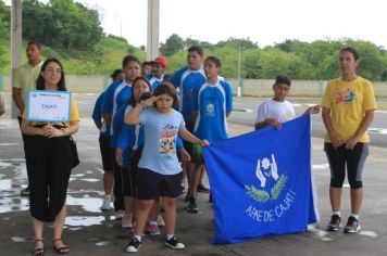 Foto - Torneio de Atletismo entres as APAES do Vale do Ribeira foi realizado no Centro de Eventos em Cajati