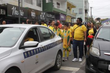 Foto - 1ª Caminhada pela Inclusão Cordão de Girassol 