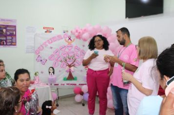 Foto - Campanha Outubro Rosa nas Unidades de Saúde no Município