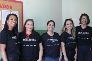 Foto - Visitação nas escolas do Projeto Alavancas