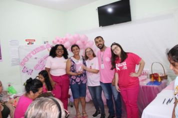 Foto - Campanha Outubro Rosa nas Unidades de Saúde no Município