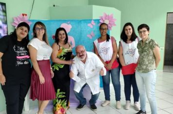 Foto - Residentes do Pró-Idoso participa de evento em homenagem ao dia Internacional da Mulher