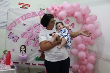 Foto - Campanha Outubro Rosa nas Unidades de Saúde no Município