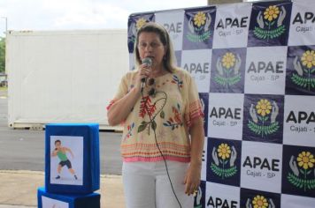 Foto - Torneio de Atletismo entres as APAES do Vale do Ribeira foi realizado no Centro de Eventos em Cajati