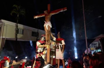 Foto - PAIXÃO DE CRISTO EMOCIONA CERCA DE 1500 MIL PESSOAS NA PRAÇA DA BÍBLIA