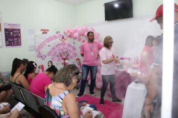 Foto - Campanha Outubro Rosa nas Unidades de Saúde no Município