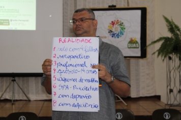 Foto - 14ª Pré-Conferências Municipais de Assistência Social “20 anos de SUAS”: Construção, Proteção e Resistência, no Salão Paroquial 
