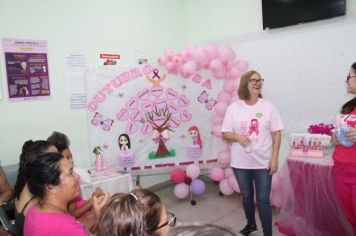 Foto - Campanha Outubro Rosa nas Unidades de Saúde no Município