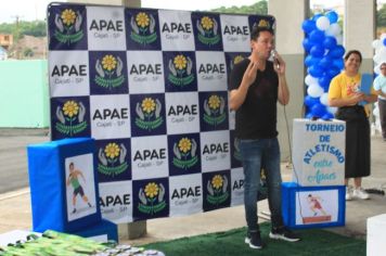 Foto - Torneio de Atletismo entres as APAES do Vale do Ribeira foi realizado no Centro de Eventos em Cajati