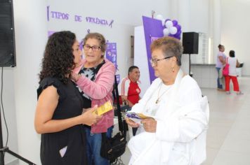 Foto - CREAS REALIZA CAMPANHA JUNHO VIOLETA EM CAJATI