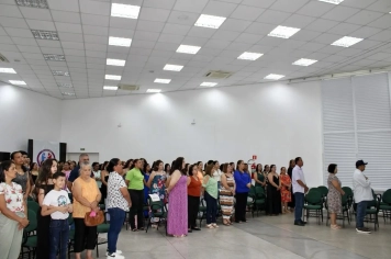 Foto - Formatura do Fundo Social 