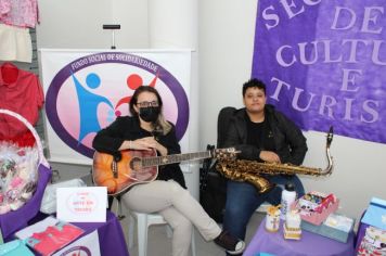 Foto - CREAS REALIZA CAMPANHA JUNHO VIOLETA EM CAJATI