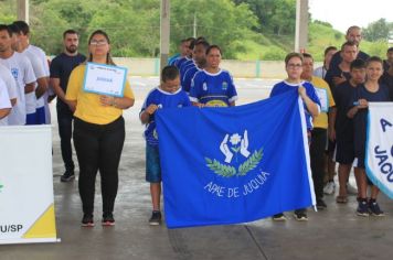 Foto - Torneio de Atletismo entres as APAES do Vale do Ribeira foi realizado no Centro de Eventos em Cajati