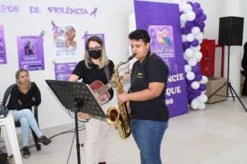 Foto - CREAS REALIZA CAMPANHA JUNHO VIOLETA EM CAJATI