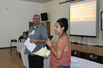 Foto - 14ª Pré-Conferências Municipais de Assistência Social “20 anos de SUAS”: Construção, Proteção e Resistência, no Salão Paroquial 