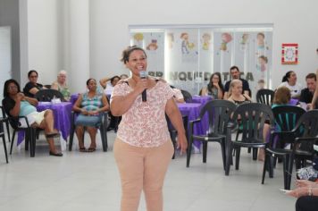 Foto - CREAS REALIZA CAMPANHA JUNHO VIOLETA EM CAJATI