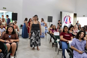 Foto - Formatura do Fundo Social 