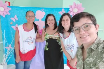 Foto - Residentes do Pró-Idoso participa de evento em homenagem ao dia Internacional da Mulher