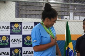 Foto - Torneio de Atletismo entres as APAES do Vale do Ribeira foi realizado no Centro de Eventos em Cajati