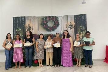 Foto - Formatura do Fundo Social 