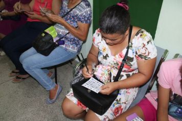 Foto - Campanha Outubro Rosa nas Unidades de Saúde no Município