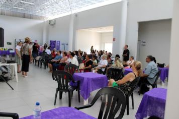 Foto - CREAS REALIZA CAMPANHA JUNHO VIOLETA EM CAJATI