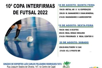 10ª Copa Interfirmas de Futsal 2022