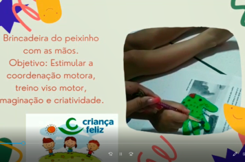 Criança Feliz apresenta vídeo lúdico para as famílias acompanhadas no Programa
