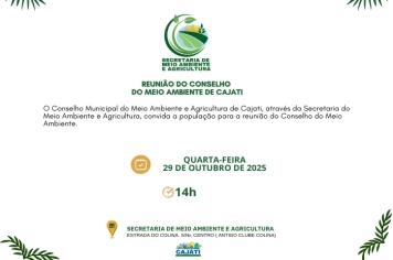 Participe da reunião do Conselho do Meio Ambiente 