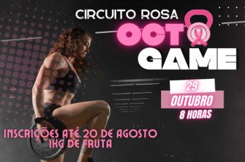 Participe da competição OCTO GAME- Outubro Rosa em Cajati 