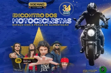 O Encontro dos Motociclistas 2026 promete agitar o Espaço Multi-úso no dia 9 de maio!