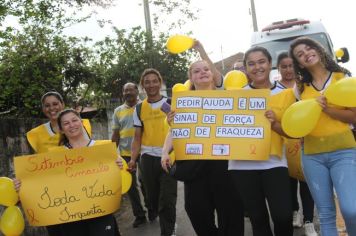 Secretaria de Saúde realiza atividades alusivas à Campanha Setembro Amarelo 2023