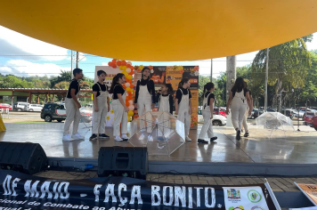 Caminhada Faça Bonito em conscientização a prevenção da violência contra criança e adolescentes aconteceu na última sexta-feira, 16 de Maio, em alusão ao Dia Nacional de Combate ao Abuso e à Exploração Sexual contra Crianças e Adolescentes, mobilizado pel