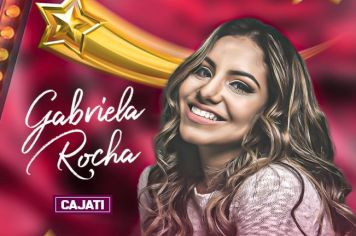 Cantora Gospel Gabriela Rocha estará no Natal Encantado de Cajati
