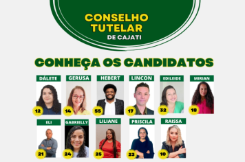  Cajati anuncia os candidatos a conselheiros tutelares no município